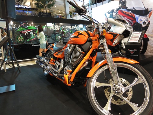 大型バイクがタイでも人気　バンコクモーターバイクフェスティバル2014