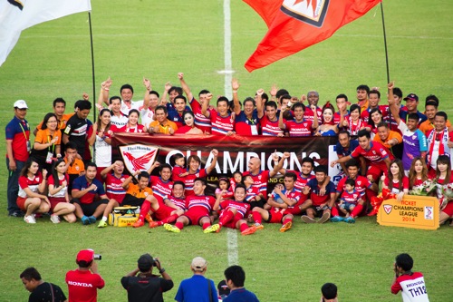 タイサッカーD2　プレーオフへタイホンダFCがリーグ1位で通過！