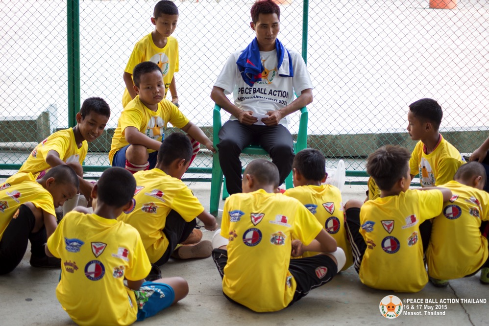 Peace ball action thailand measot tournament 2015  55