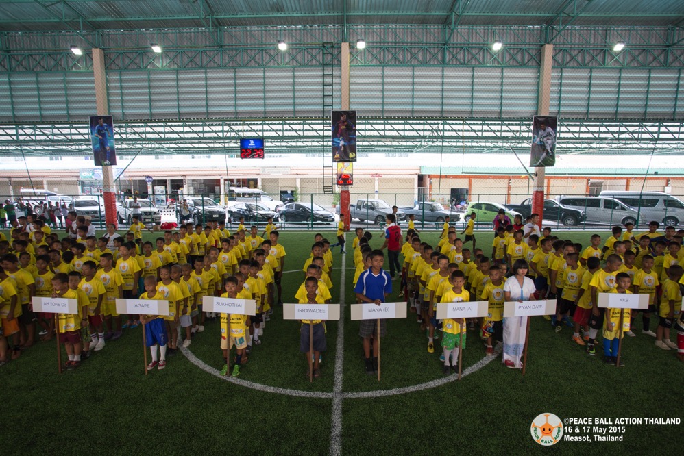 Peace ball action thailand measot tournament 2015  65