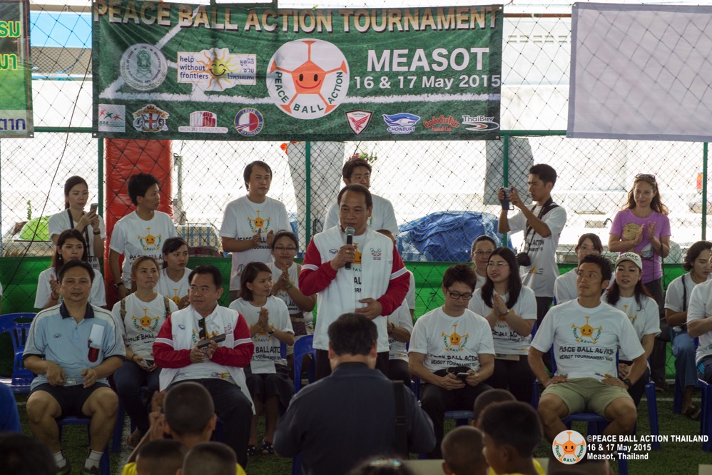 Peace ball action thailand measot tournament 2015  68